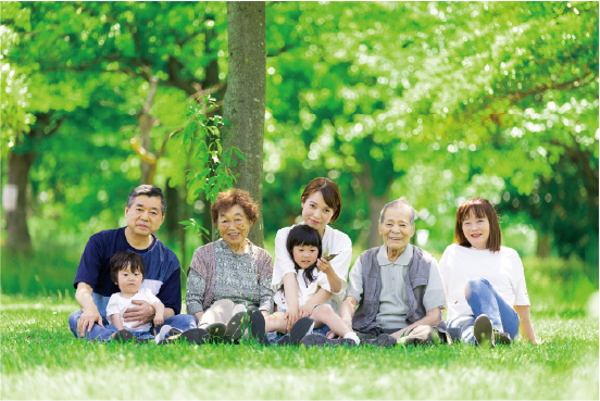 「歩み」家族のイメージ